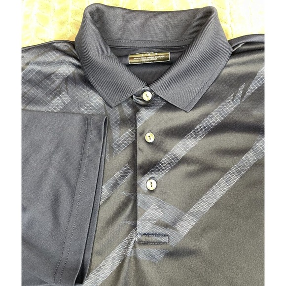 Ben Hogan Performance  Men's Short Sleeve Polo Golf Shirt Size Large Navy Blue‎ - Picture 1 of 7